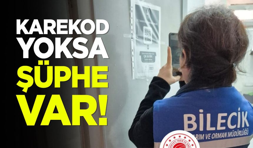 Karekod Yoksa, Şüphe Var