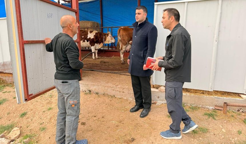 Kaymakam Kılıç, Yangından Etkilenen Vatandaşları Ziyaret Etti