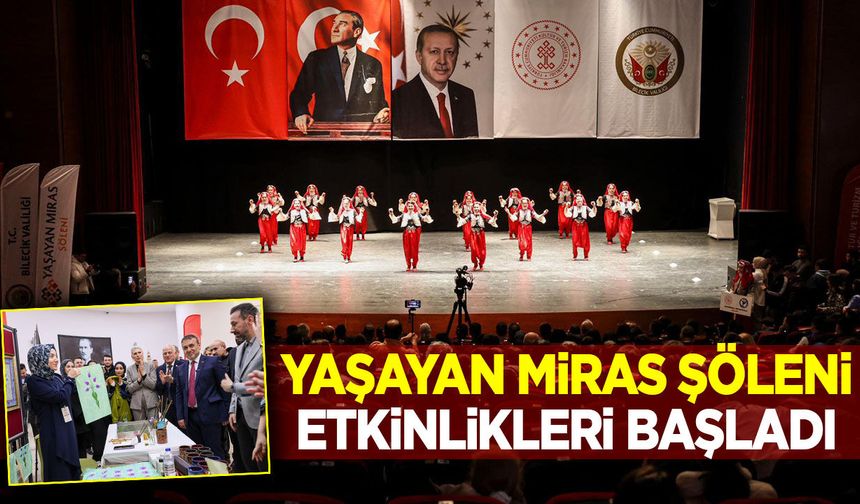 "Yaşayan Miras Şöleni" Bilecik’te Başladı
