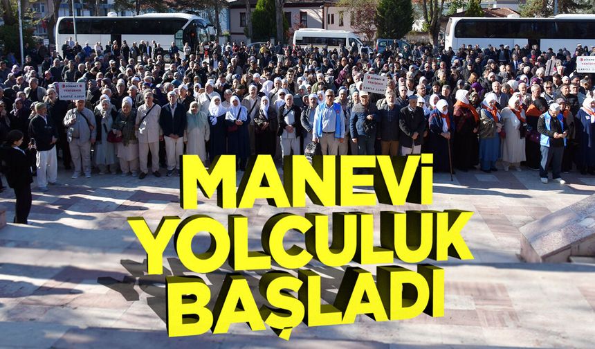 Bilecik’te Manevi Yolculuk Başladı