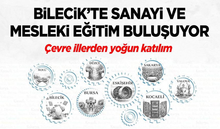 Bilecik’te Sanayi ve Mesleki Eğitim Buluşuyor