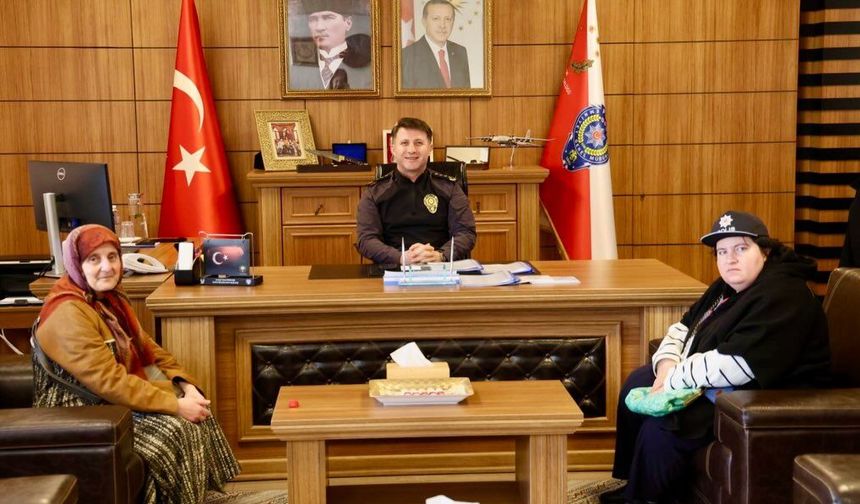 “Şeyma’nın Hayali Gerçek Oldu: Emniyette Anlamlı Buluşma”