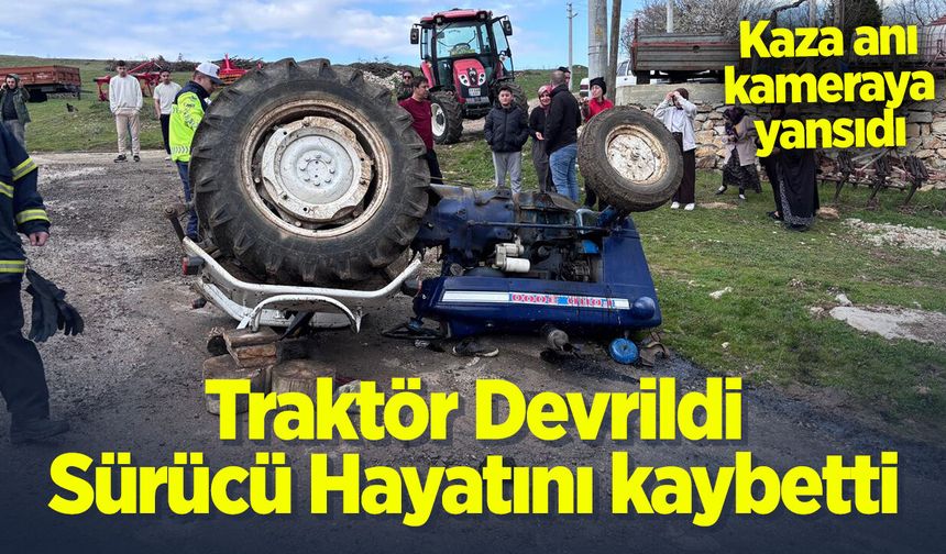 Bilecik'te Traktör Devrildi: Sürücü Ağır Yaralandı