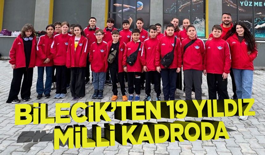 Bilecik’ten 19 Yıldız Milli Kadroda