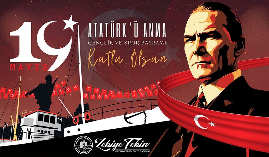 Pazaryeri Belediyesi 19 Mayıs Atatürk'ü Anma Gençlik ve Spor Bayramı
