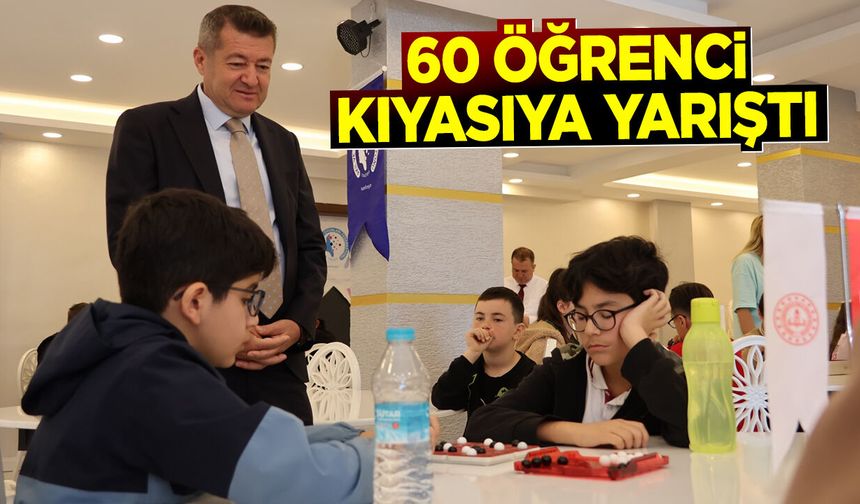 Bilecik’te zekâ dolu turnuva: 60 öğrenci kıyasıya yarıştı