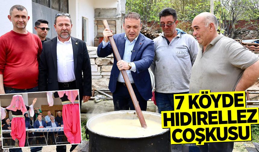 7 Köyde Hıdırellez Coşkusu