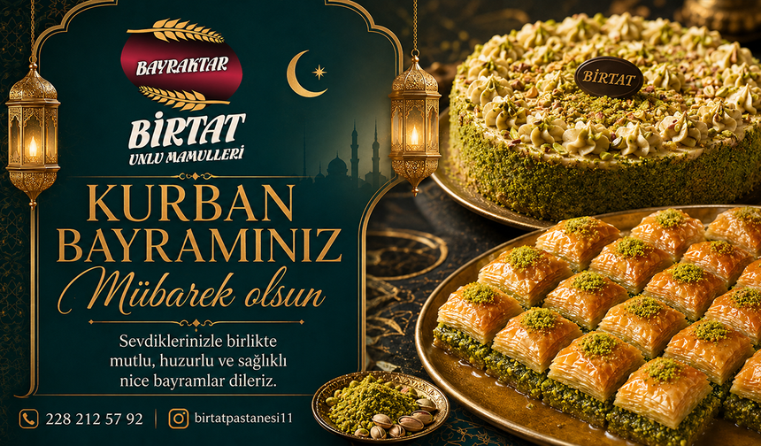 BİRTAT KURBAN BAYRAMI TEBRİĞİ