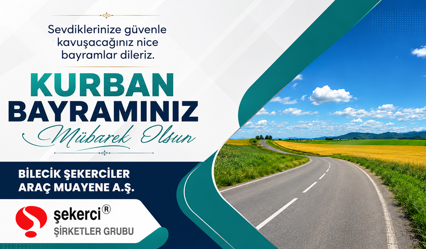 ŞEKERCİ ŞİRKETLER GRUBU KURBAN BAYRAMI TEBRİĞİ