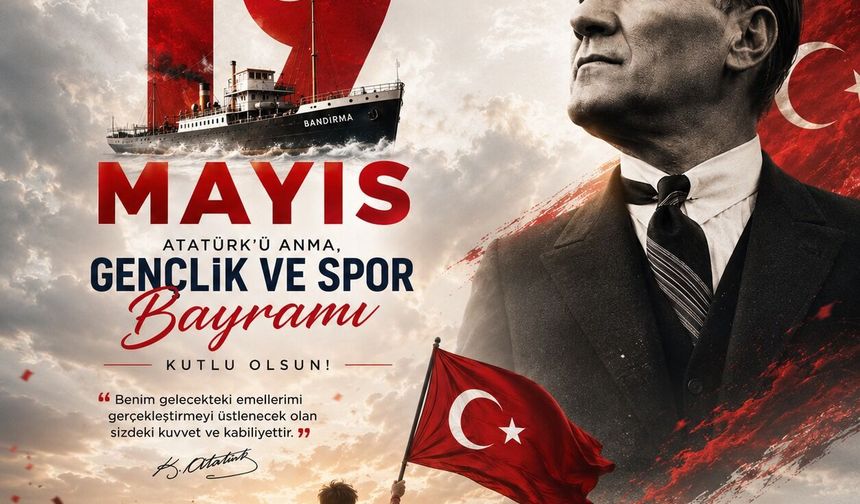 Başkan Durgut’tan 19 Mayıs Mesajı