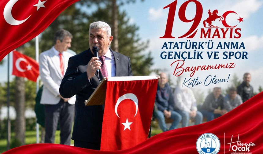 Başkan Ocak'tan Ocak’tan 19 Mayıs Mesajı