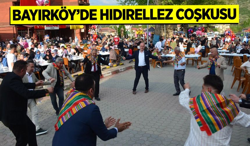 Bayırköy’de Hıdırellez Coşkusu