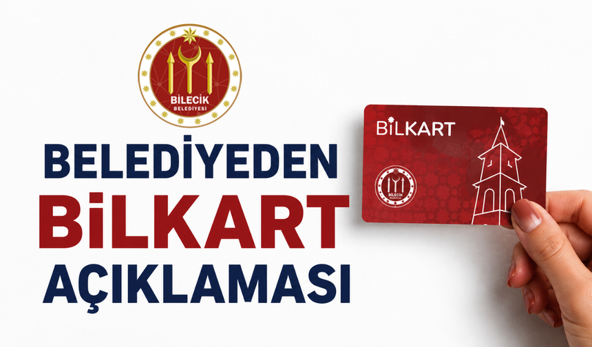 Belediyeden Bilkart açıklaması