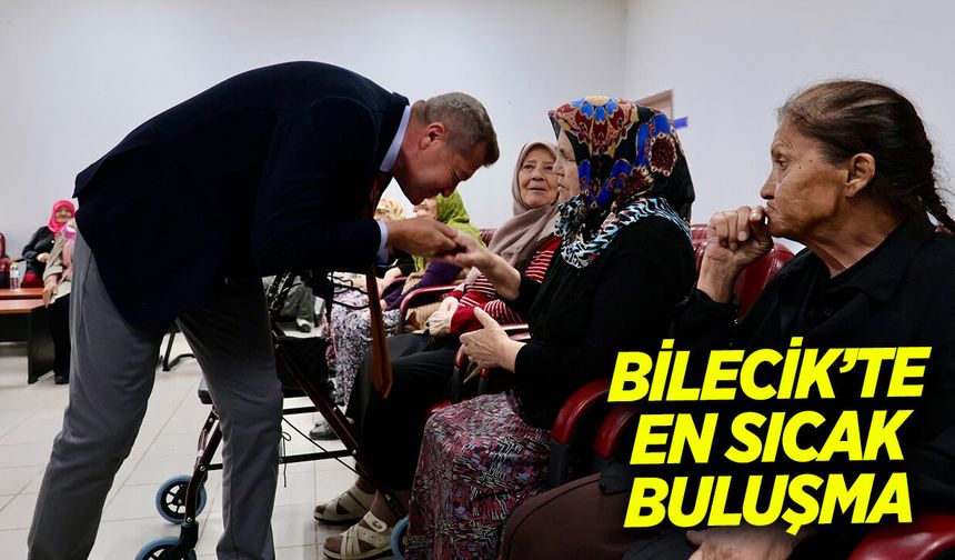 Bilecik'te en sıcak buluşma