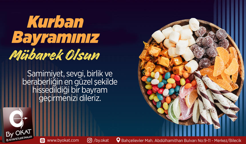 BY OKAT KURBAN BAYRAMI TEBRİĞİ