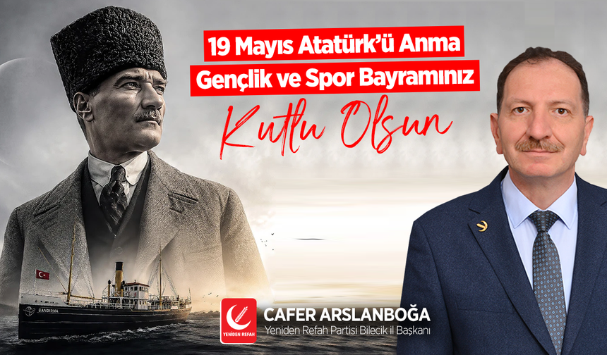 Başkan Arslanboğa 19 Mayıs
