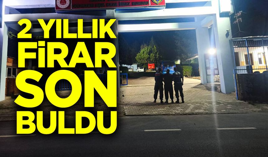 2 Yıllık Firar Son Buldu