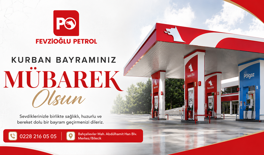 FEVZİOĞLU PETROL KURBAN BAYRAMI TEBRİĞİ