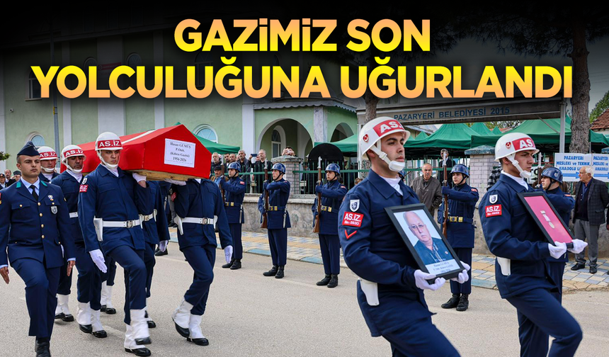 Kıbrıs Gazisi Hasan Gümüş Son Yolculuğuna Uğurlandı