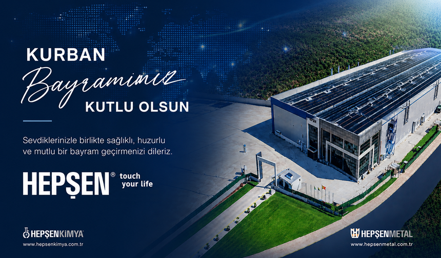 HEPŞEN KİMYA KURBAN BAYRAMI TEBRİĞİ