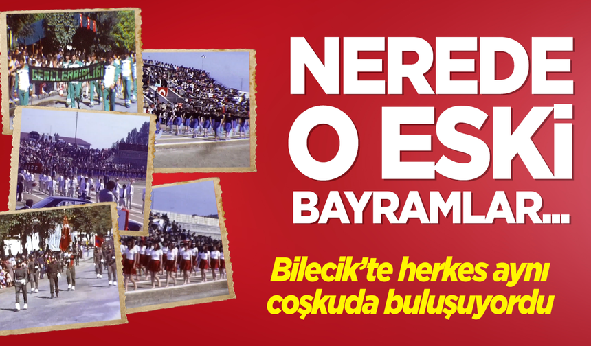 Nerede o eski bayramlar...