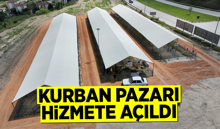 Bilecik’te Kurban Pazarı Hizmete Açıldı