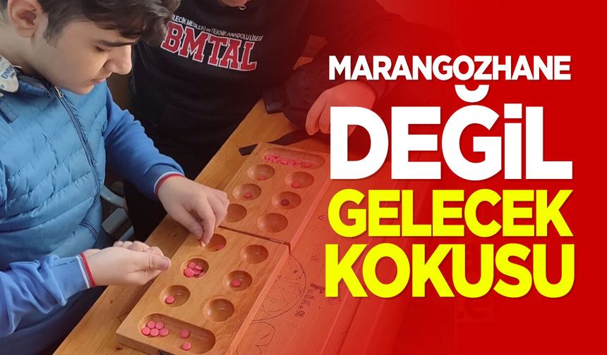 Marangozhane değil, gelecek kokusu