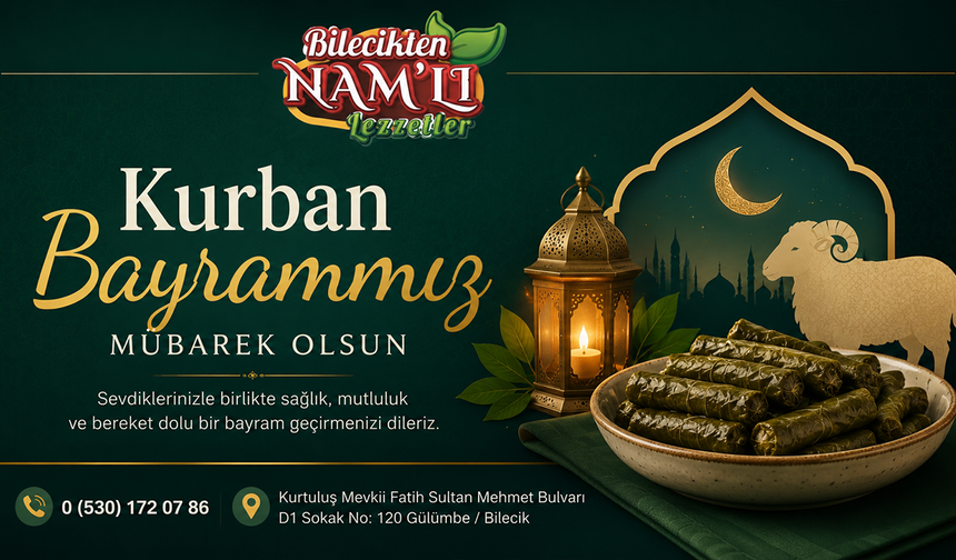 NAMLI LEZZETLER KURBAN BAYRAMI TEBRİĞİ