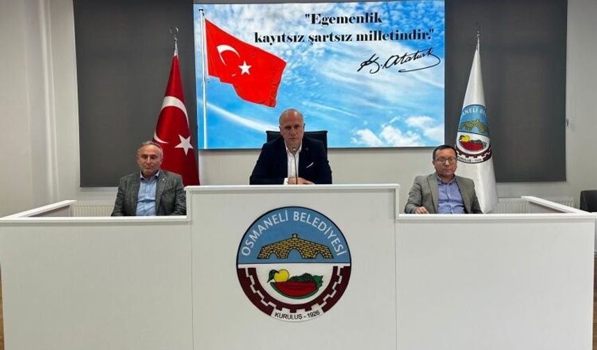 Osmaneli Belediyesi Mayıs Ayı Meclis Toplantısı Yapıldı