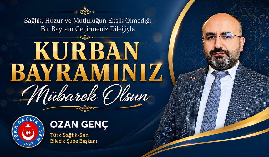 OZAN GENÇ KURBAN BAYRAMI TEBRİĞİ