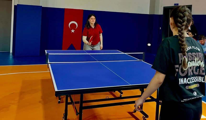 Pazaryeri’nde Liseler Arası Masa Tenisi Müsabakaları Tamamlandı