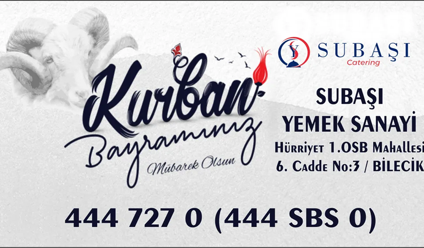 SUBAŞI CATERİNG KURBAN BAYRAMI TEBRİĞİ