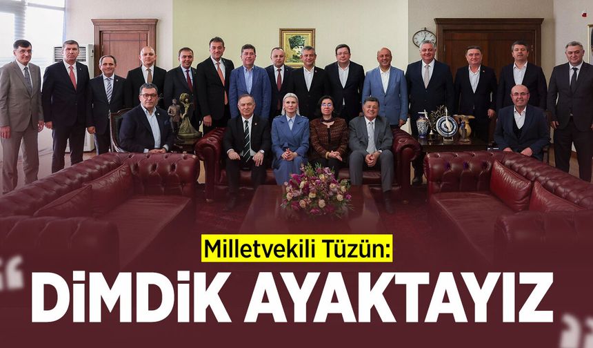 Milletvekili Tüzün’den Özgür Özel’e Destek Ziyareti
