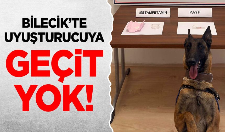 Bilecik'te uyuşturucuya geçit yok