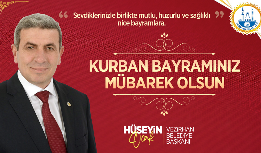 BAŞKAN OCAK’IN KURBAN BAYRAMI MESAJI