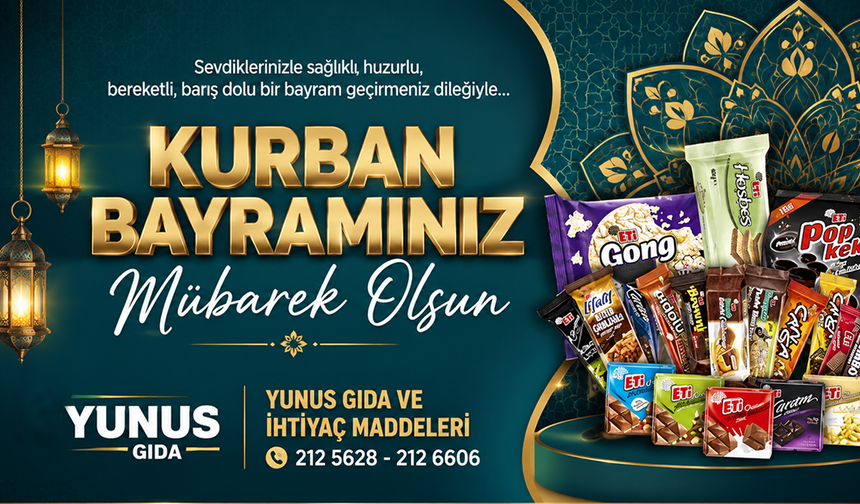 YUNUS GIDA KURBAN BAYRAMI TEBRİĞİ