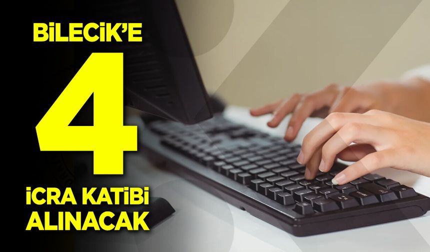 900 İcra Kâtibi Alınacak