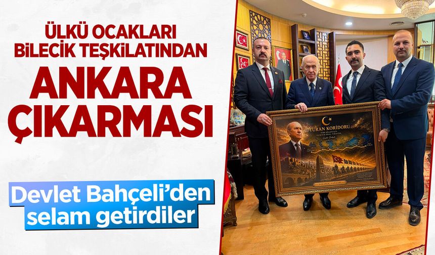 Ülkü Ocakları Bilecik Teşkilatından Ankara Çıkarması