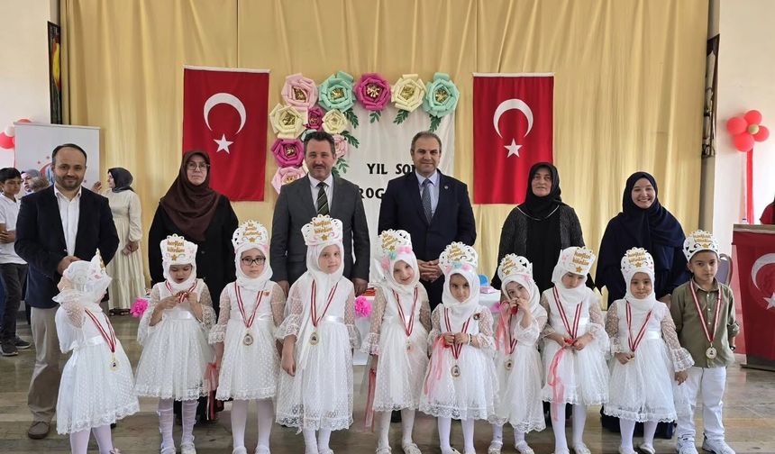 Bayırköy’de 4-6 Yaş Kur’an Kursu Yıl Sonu Programı Coşkuyla Gerçekleştirildi