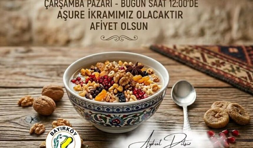 Bayırköy’de Aşure Bereketi
