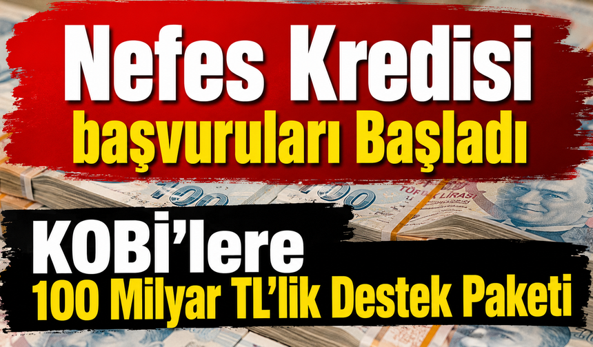 TOBB Nefes Kredisi Başladı