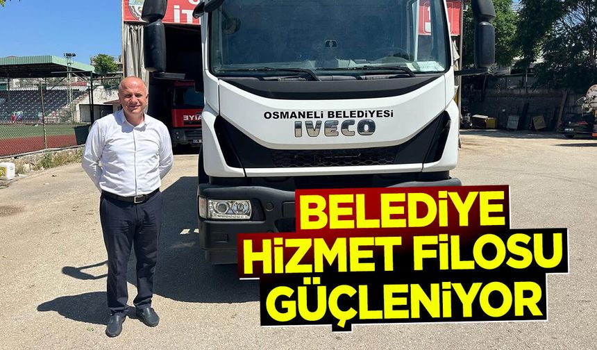 Belediye Hizmet Filosuna Yeni Araç