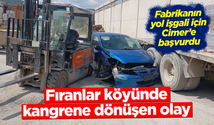 Fıranlar köyünde kangrene dönüşen olay