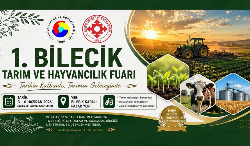 1. BİLECİK TARIM VE HAYVANCILIK FUARI