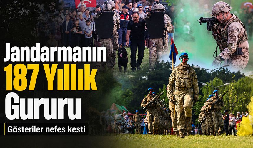 Gösteriler nefes kesti: Jandarmanın 187 Yıllık Gururu