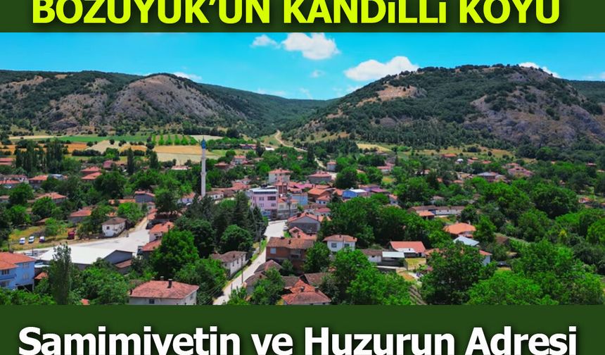 Samimiyetin ve Huzurun Adresi