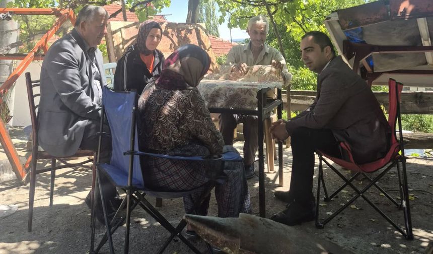 Kaymakam Uçar’dan Kükürt Köyü’ne Ziyaret