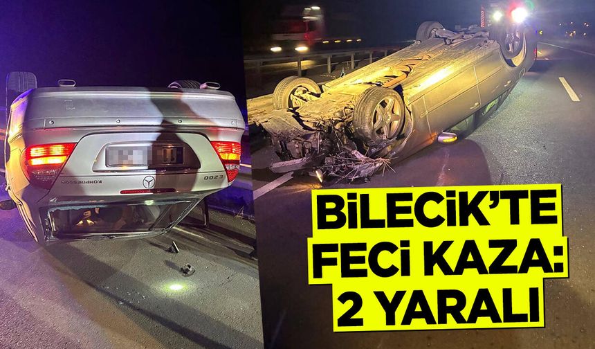 Bilecik'te Feci Kaza: 2 Yaralı