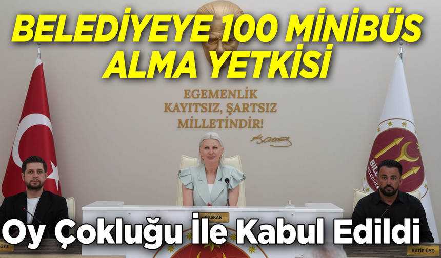 Oy Çokluğu İle Kabul Edildi