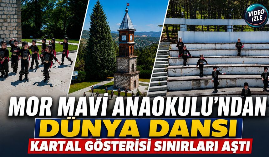 Mor Mavi Anaokulu’ndan Dünya Dansı